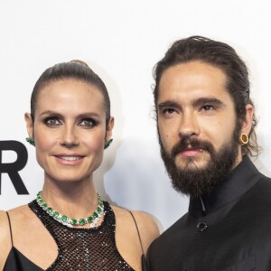 Heidi Klum et son compagnon Tom Kaulitz - People au 5ème "amfAR Gala" à l'hôtel Rosewood Tsim Sha Tsui à Hong Kong. Le 25 mars 2019