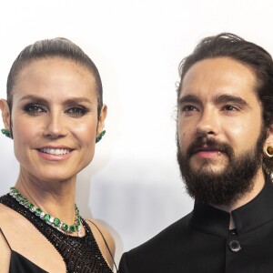 Heidi Klum et son compagnon Tom Kaulitz - People au 5ème "amfAR Gala" à l'hôtel Rosewood Tsim Sha Tsui à Hong Kong. Le 25 mars 2019