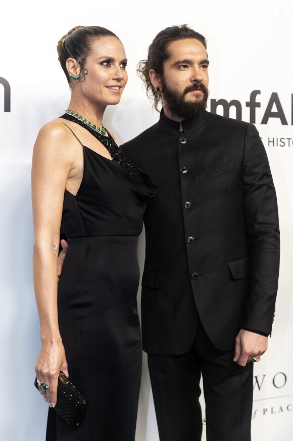 Heidi Klum et son compagnon Tom Kaulitz - People au 5ème "amfAR Gala" à l'hôtel Rosewood Tsim Sha Tsui à Hong Kong. Le 25 mars 2019