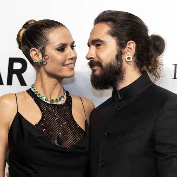 Heidi Klum et son compagnon Tom Kaulitz - People au 5ème "amfAR Gala" à l'hôtel Rosewood Tsim Sha Tsui à Hong Kong. Le 25 mars 2019 25/03/2019 - Hong Kong