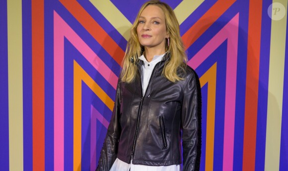 Uma Thurman fait un passage à la 10ème édition du Festival Séries Mania à Lille pour animer une masterclass et présenter la série "Chambers" le 26 mars 2019. © Stéphane Vansteenkiste / Bestimage