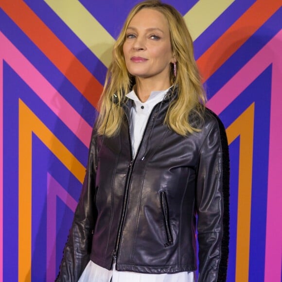 Uma Thurman fait un passage à la 10ème édition du Festival Séries Mania à Lille pour animer une masterclass et présenter la série "Chambers" le 26 mars 2019. © Stéphane Vansteenkiste / Bestimage