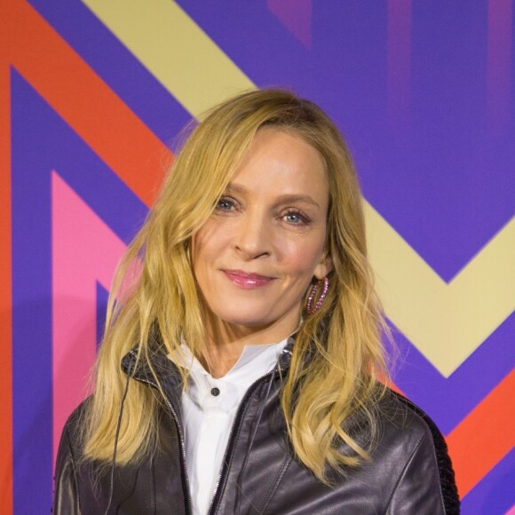 Uma Thurman fait un passage à la 10ème édition du Festival Séries Mania à Lille pour animer une masterclass et présenter la série "Chambers" le 26 mars 2019. © Stéphane Vansteenkiste / Bestimage