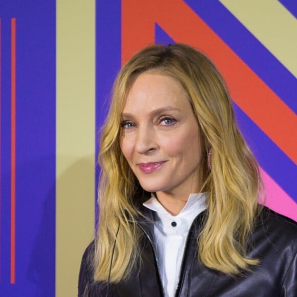 Uma Thurman fait un passage à la 10ème édition du Festival Séries Mania à Lille pour animer une masterclass et présenter la série "Chambers" le 26 mars 2019. © Stéphane Vansteenkiste / Bestimage