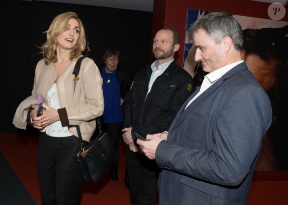 Julie Gayet au photocall de la nouvelle série de France 3 "Soupçons" lors de la 10ème édition du festival Series Mania à Lille, le 25 mars 2019. © Stéphane Vansteenkiste/Bestimage