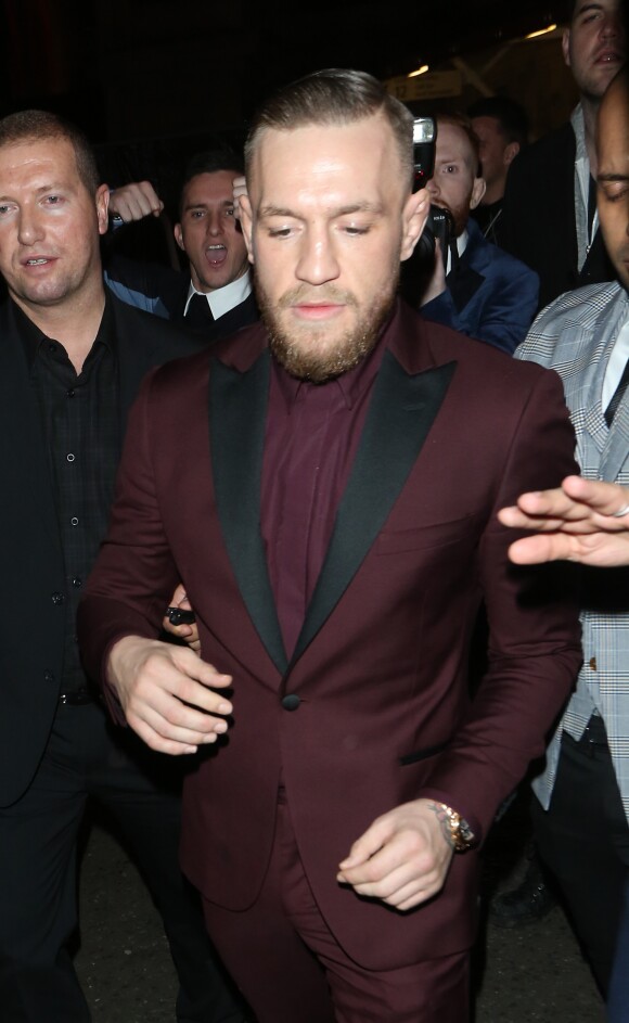 Conor McGregor à la soirée The Fashion Awards 2017 au Royal Albert Hall à Londres, le 4 décembre 2017.