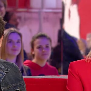 Exclusif - Patrick Bruel, Amanda Sthers - Enregistrement de l'émission "Vivement Dimanche", présentée par M.Drucker, et diffusée le 6 janvier sur France 2. Le 17 décembre 2018 © Guillaume Gaffiot / Bestimage Exclusive