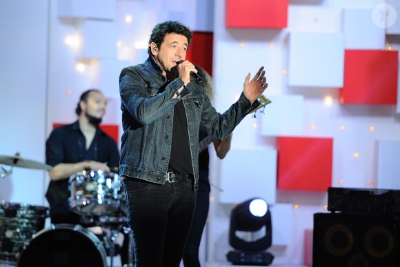 Exclusif - Patrick Bruel - Enregistrement de l'émission "Vivement Dimanche", présentée par M.Drucker, et diffusée le 6 janvier sur France 2. Le 17 décembre 2018 © Guillaume Gaffiot / Bestimage