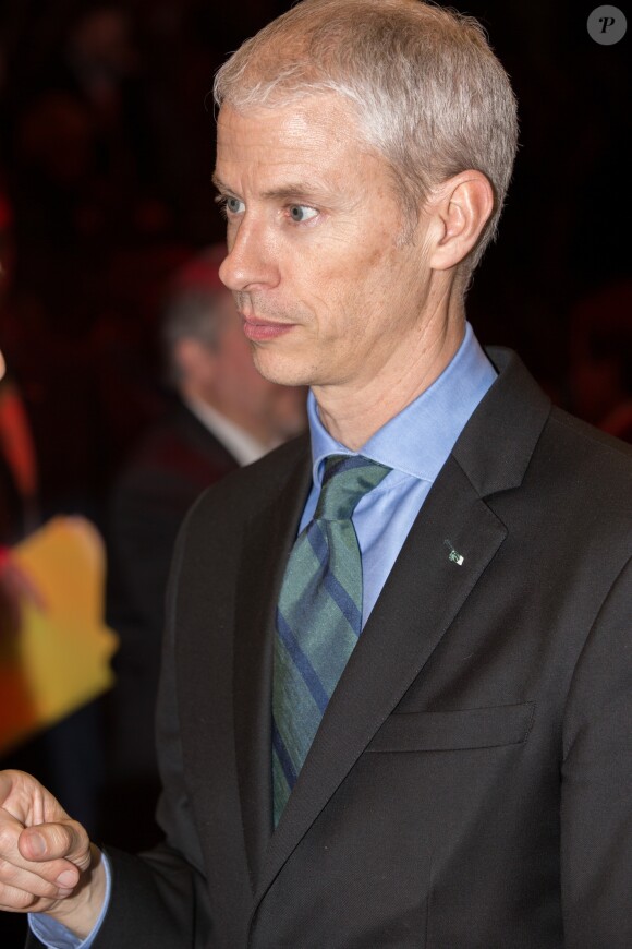 Franck Riester, ministre de la Culture à "Lille Transatlantic Dialogues" dans le cadre du 10ème festival Séries Mania à Lille, le 26 mars 2019 © Stéphane Vansteenkiste / Bestimage