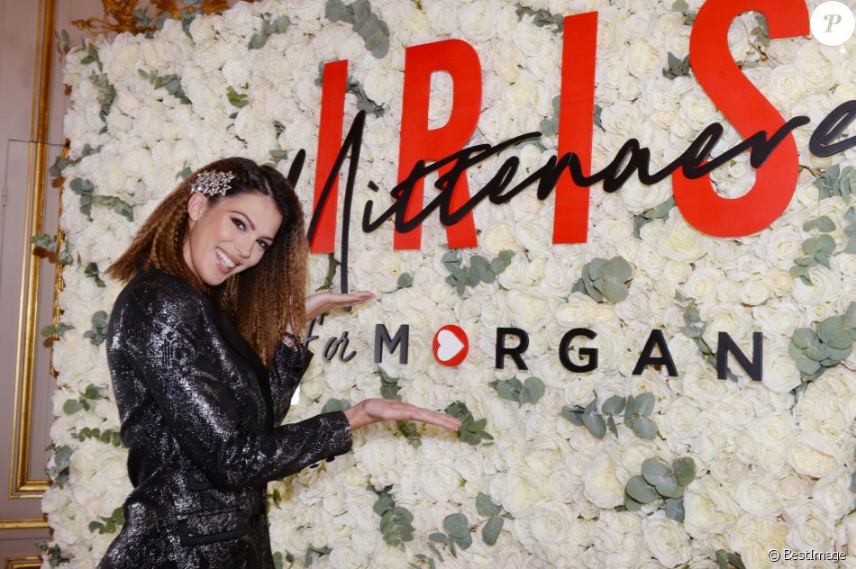 Iris Mittenaere à la soirée de lancement la nouvelle collection Iris