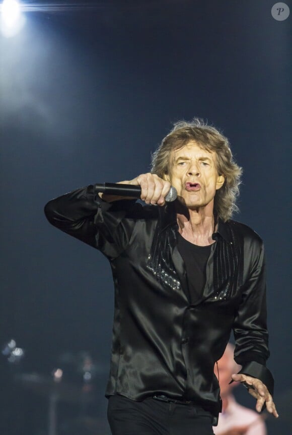 Mick Jagger - 3ème et dernier concert des Rolling Stones à l'U Arena de Nanterre dans le cadre de leur tournée "Stones - No Filters". Le 25 octobre 2017. © Danyellah P. / Bestimage