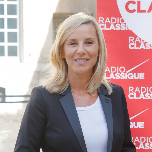 Exclusif - Laurence Ferrari à la conférence de presse de rentrée de "Radio Classique" au Musée Picasso à Paris, le 17 septembre 2018. © CVS/Bestimage