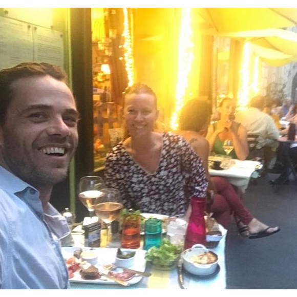 Guillaume Delorme souriant avec sa compagne Chantelle - Instagram, 23 juin 2017