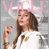 Kate Moss en couverture de l'édition britannique de Vogue. Numéro de mai 2019. Photo par Mikael Jansson.