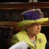 La reine Elisabeth II d'Angleterre et Meghan Markle, duchesse de Sussex - Cérémonie de mariage du prince Harry et de Meghan Markle en la chapelle Saint-George au château de Windsor, Royaume Uni, le 19 mai 2018.