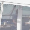 Jamie Foxx et sa compagne Katie Holmes se relaxent sur un mega yacht à Miami le 29 décembre 2018.