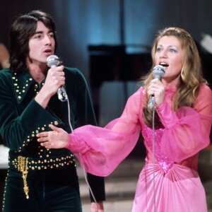 Sheila et Ringo en duo sur un plateau télé.