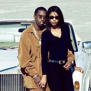 Diddy et son ex-compagne Kim Porter.