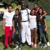 Diddy et ses enfants Justin, les jumelles D'Lila et Jessie, Chance et Christian. Novembre 2018.