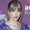 Taylor Swift dans la press room des "2019 iHeart Music Awards" au Microsoft Theatre à Los Angeles, le 14 mars 2019.