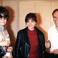 Jean-Louis Trintignant, sa femme Nadine et leur fille Marie en 1987