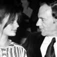 Jean-Louis Trintignant et sa fille Marie en 1980