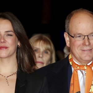 Pauline Ducruet et le prince Albert II de Monaco - La famille princière de Monaco est venue assister à une représentation lors du 43ème festival international du cirque de Monte-Carlo sous le chapiteau de Fontvieille à Monaco le 22 janvier 2019. © Jean-François Ottonello/Nice-Matin/Bestimage