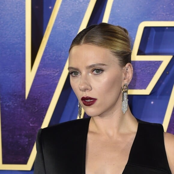 Scarlett Johansson à la première de "Avengers: Endgame" au cinéma Picture House Central à Londres, le 10 avril 2019.