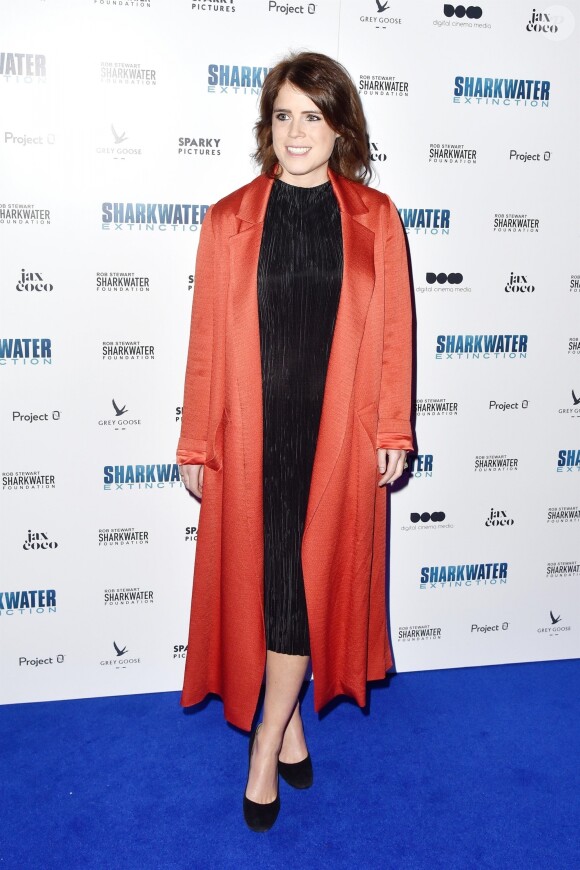 La princesse Eugenie d'York - Avant-première du film "Sharkwater Extinction" au cinéma Curzon Soho à Londres, le 18 décembre 2018.