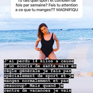 Camille Gottlieb sur Instagram, le 13 avril 2019.