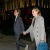 La princesse Beatrice d'York et son compagnon Edoardo Mapelli Mozzi ont passé la soirée à Chiltern Firehouse, à Londres, le 4 avril 2019.