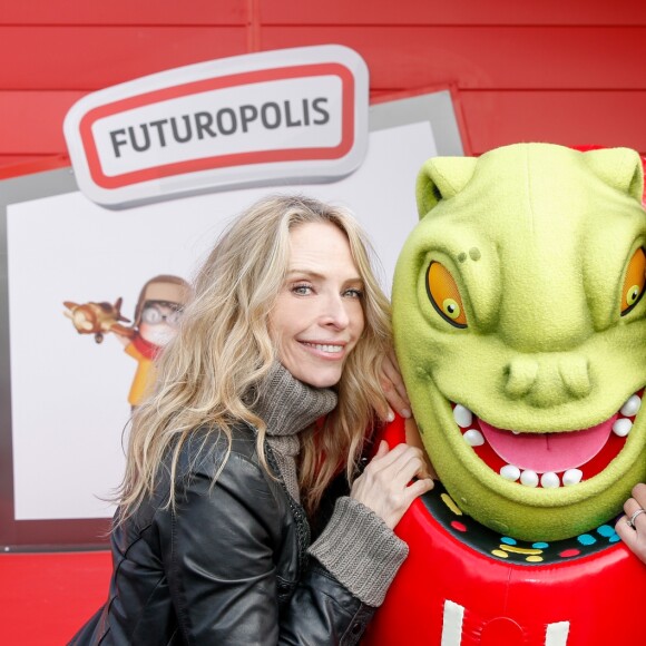 Exclusif - Tonya Kinzinger , Elodie Gossuin, marraine de Futuropolis lors de l'inauguration de Futuropolis, la nouvelle ville des enfants, dans le parc du Futuroscope à Poitiers le 13 avril 2019. Avec 21 jeux et attractions répartis sur 3 hectares, cette mini-cité concentre sur un mode ludique toutes les envies des enfants et tous les métiers qu'ils rêveraient d'exercer dans le futur.Place au jeu, au fun et à l'imagination ! © Philippe Doignon / Bestimage