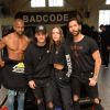 Exclusif - Carla Ginola et son compagnon lancent leur ligne de vêtements "Badcode" à Paris le 8 avril 2019. © Veeren/Bestimage
