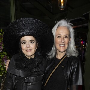 Amélie Nothomb et Tatiana de Rosnay lors de la 12ème édition du Prix de la Closerie des Lilas à Paris, France, le 16 avril 2019. © Pierre Perusseau/Bestimage