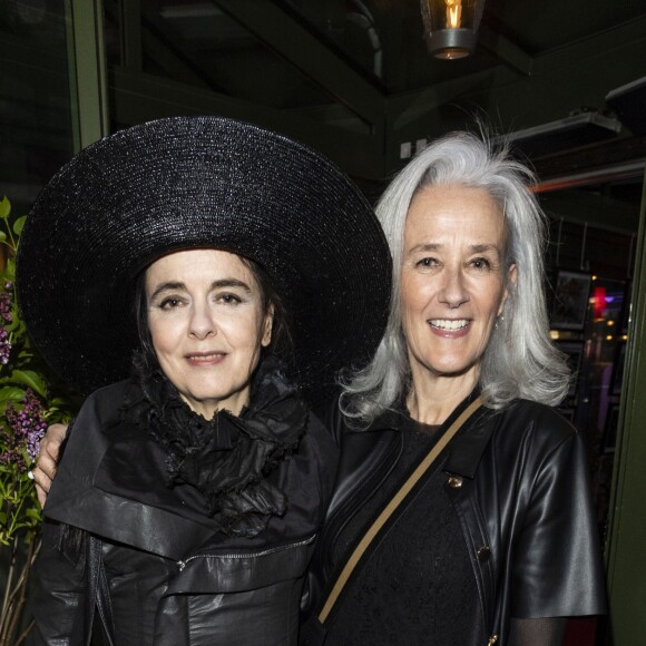 Amélie Nothomb et Tatiana de Rosnay lors de la 12ème édition du Prix de la Closerie des Lilas à Paris, France, le 16 avril 2019. © Pierre Perusseau/Bestimage