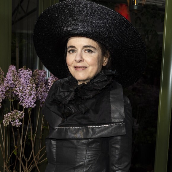 Amélie Nothomb lors de la 12ème édition du Prix de la Closerie des Lilas à Paris, France, le 16 avril 2019. © Pierre Perusseau/Bestimage