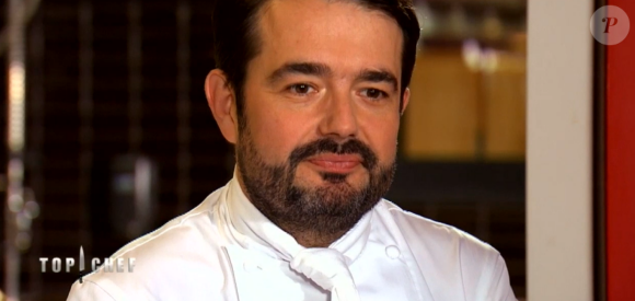 Jean-François Piège lors des quarts de finale de "Top Chef 10", mercredi 24 avril 2019 sur M6.