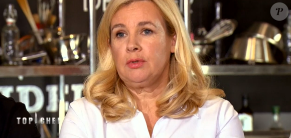 Hélène Darroze lors des quarts de finale de "Top Chef 10", mercredi 24 avril 2019 sur M6.