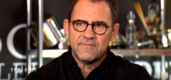 Michel Sarran lors des quarts de finale de "Top Chef 10", mercredi 24 avril 2019 sur M6.