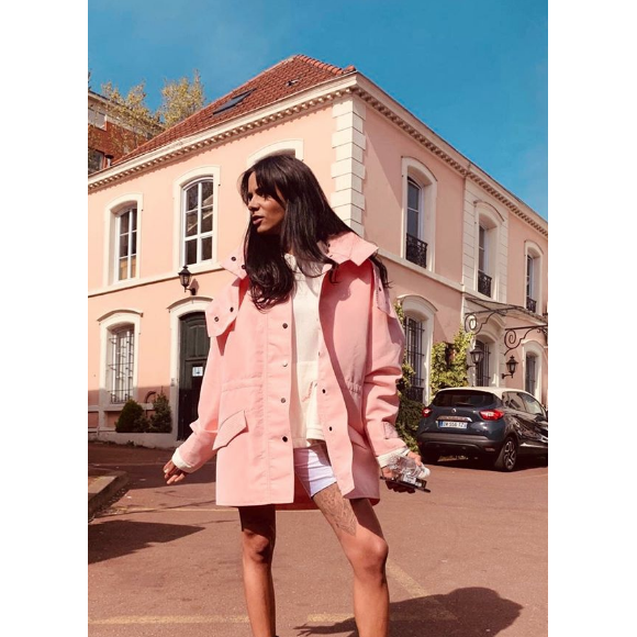Shy'm sur Instagram, le 18 avril 2019.