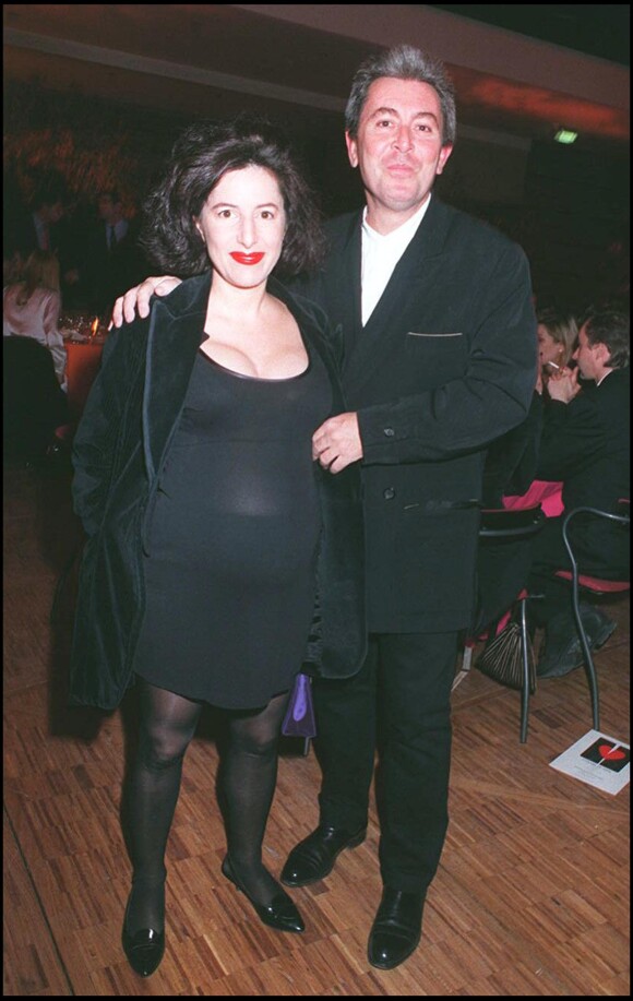 Corinne Cobson et son mari Tanguy Loyzance en décembre 1995.