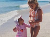 Princesse Madeleine : Ses filles Leonore et Adrienne trop mignonnes à la plage
