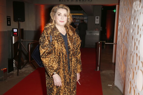 Catherine Deneuve lors de la soirée de lancement du Best-Seller "Le retour du jeune prince" d'A.G. Roemmers à l'Atelier des Lumières à Paris, France, le 10 avril 2019. © Christophe Aubert via Bestimage
