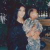 Kim Kardashian et son fils Saint West.