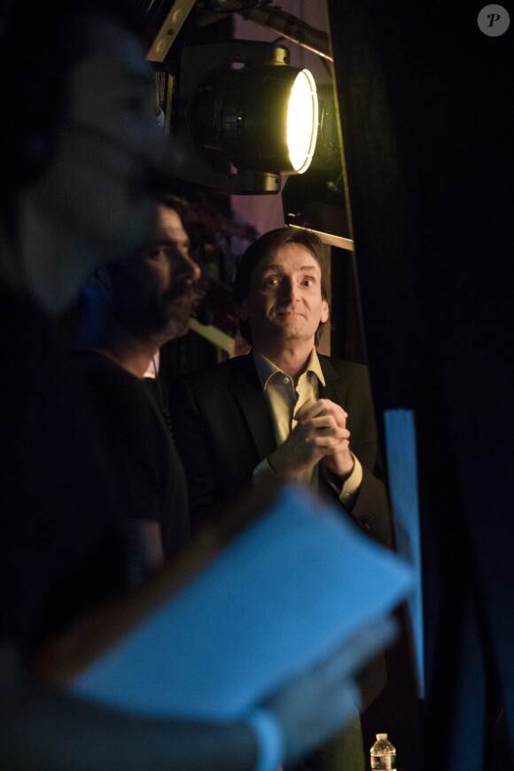 Exclusif - Pierre Palmade - Backstage de l'enregistrement de l'émission "On se refait Palmade" au Théâtre de Paris, qui sera diffusée le 16 juin sur France 3, le 22 mai 2017