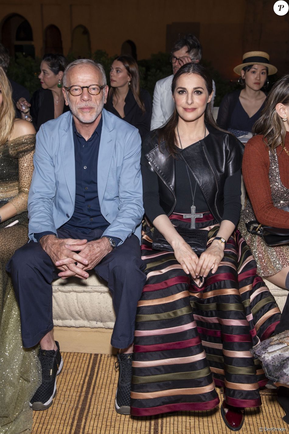 Qui Est Le Mari De Amira Casar Pascal Greggory et Amira Casar - Front row du défilé Croisière Dior au
