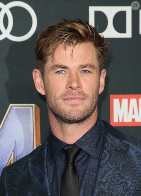 Chris Hemsworth - Avant-première du film "Avengers : Endgame" à Los Angeles, le 22 avril 2019.