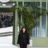 La styliste Virginie Viard lors du défilé "Chanel Cruise Collection 2020" au Grand Palais. Paris, le 3 mai 2019. © Olivier Borde/Bestimage