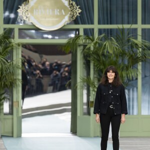 La styliste Virginie Viard lors du défilé "Chanel Cruise Collection 2020" au Grand Palais. Paris, le 3 mai 2019. © Olivier Borde/Bestimage