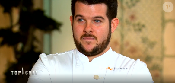 Guillaume lors de la grande finale de "Top Chef 10" (M6) mercredi 8 mai 2019.